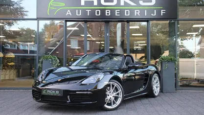 Zwart Gebruikt 2021 Porsche 718 Boxster Cabriolet | € 76.850 (Eerlijke prijs)