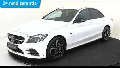 Wit Gebruikt 2020 Mercedes C300e Night Sedan | € 32.945 (Goede deal)