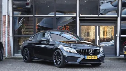 Zwart Occasion 2016 Mercedes C250 AMG Coupé | € 20.950 (Eerlijke prijs)