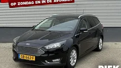 Zwart Gebruikt 2017 Ford Focus Titanium Stationwagen | € 6.499 (Super prijs)