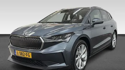 Occasion Skoda Enyaq iV First Edition 150 kW (204 PK) 2021 Grijs SUV