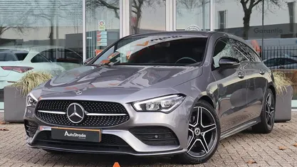 Occasion Mercedes CLA180 Shooting Brake AMG line 136 PK (100 kW) 2021 Grijs Stationwagen