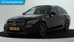 Zwart Gebruikt 2021 Mercedes C180 Business Stationwagen | € 29.950 (Eerlijke prijs)