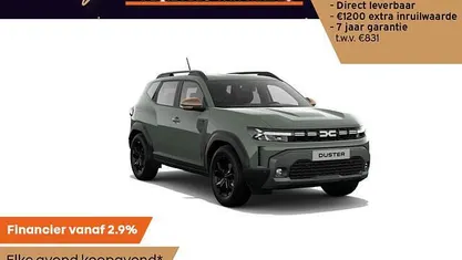 Groen Nieuw 2025 Dacia Duster Extreme SUV | € 32.575 (Eerlijke prijs)