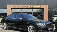 Zwart, metallic lak Gebruikt 2015 Mercedes S500 Prestige Sedan | € 39.900 (Eerlijke prijs)