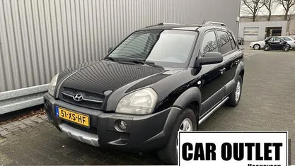 Zwart Gebruikt 2007 Hyundai Tucson Dynamiq SUV | € 3.450 (Eerlijke prijs)