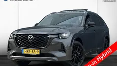 Machine grey (grijs metallic) Gebruikt 2025 Mazda CX-80 Homura-Line SUV | € 59.950 (Super prijs)