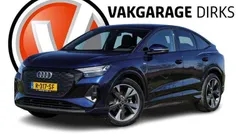 Blauw, metallic lak Gebruikt 2022 Audi Q4 Sportback e-tron S-Line SUV | € 33.940 (Super prijs)