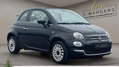 Zwart Gebruikt 2018 Fiat 500C Lounge Cabriolet | € 10.995 (Eerlijke prijs)