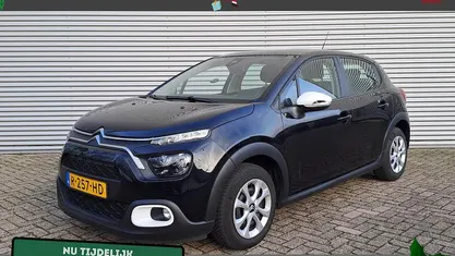 Zwart Gebruikt 2022 Citroën C3 PureTech Hatchback | € 13.995 (Eerlijke prijs)