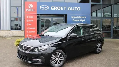 Occasion Peugeot 308 SW Allure 131 PK (96 kW) 2018 Zwart Stationwagen