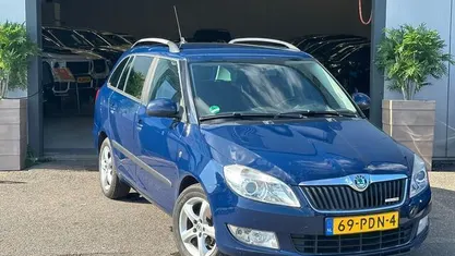 Occasion Skoda Fabia GreenLine 75 PK (55 kW) 2011 Blauw Hatchback