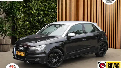 Zwart (metallic) Gebruikt 2012 Audi A1 Sportback S-Line Hatchback | € 12.895 (Eerlijke prijs)