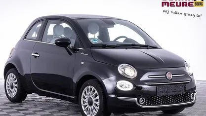 Zwart Gebruikt 2022 Fiat 500 Dolcevita Hatchback | € 14.900 (Eerlijke prijs)