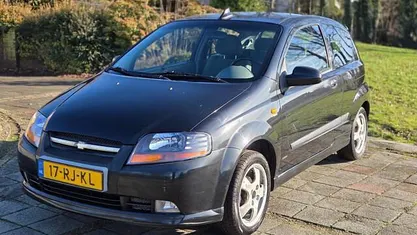 Zwart Occasion 2005 Chevrolet Kalos Hatchback | € 1.950 (Eerlijke prijs)