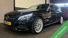 Zwart Gebruikt 2016 Mercedes C180 Prestige Stationwagen | € 19.999 (Eerlijke prijs)