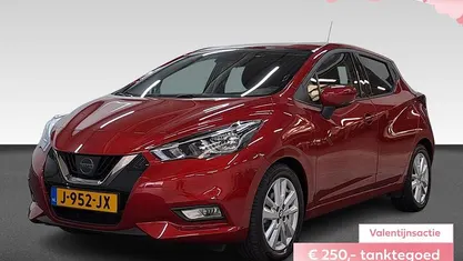 Occasion Nissan Micra N-Connecta 2020 Rood Hatchback