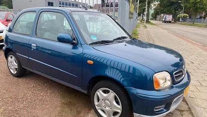 Blauw (metallic) Occasion 2002 Nissan Micra Hatchback | € 1.450 (Eerlijke prijs)