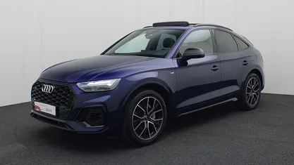 Blauw Occasion 2021 Audi Q5 Sportback S-Line SUV | € 43.880 (Super prijs)