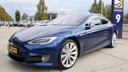 Occasion Tesla Model S Performance 580 kW (789 PK) 2019 Blauw Hatchback