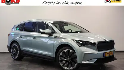 Grijs, metallic lak Gebruikt 2021 Skoda Enyaq iV First Edition SUV | € 43.949 (Eerlijke prijs)