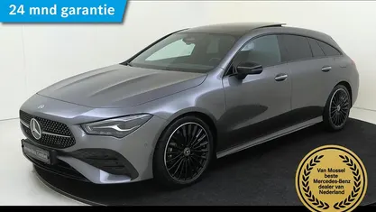 Grijs Occasion 2025 Mercedes CLA180 Shooting Brake AMG line Stationwagen | € 42.945 (Eerlijke prijs)
