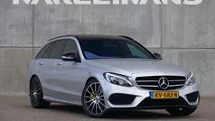 Grijs Gebruikt 2017 Mercedes C200 Premium Plus Stationwagen | € 17.950 (Eerlijke prijs)