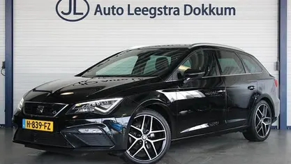 Zwart (metallic) Occasion 2020 Seat Leon ST FR Stationwagen | € 13.250 (Eerlijke prijs)