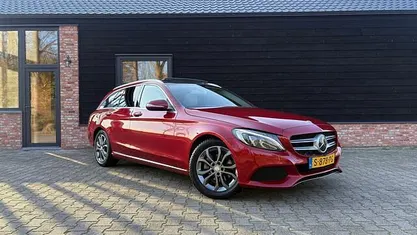 Occasion Mercedes C180 156 PK (114 kW) 2014 Rood (metallic) Stationwagen