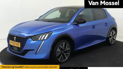 Blauw Occasion 2022 Peugeot e-208 GT Hatchback | € 18.940 (Eerlijke prijs)