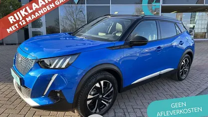 Blauw Occasion 2022 Peugeot e-2008 Allure SUV | € 17.750 (Eerlijke prijs)