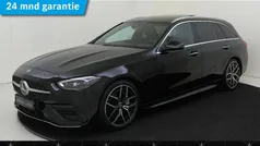 Zwart Gebruikt 2022 Mercedes C180 AMG line Stationwagen | € 39.945 (Eerlijke prijs)