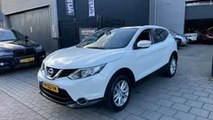 Wit, metallic lak Gebruikt 2014 Nissan Qashqai SUV | € 9.999 (Eerlijke prijs)