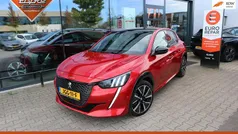 Rood Gebruikt 2021 Peugeot 208 GT-line Hatchback | € 18.450 (Eerlijke prijs)