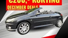 Zwart Gebruikt 2005 Peugeot 206 CC Griffe Cabriolet | € 1.900 (Eerlijke prijs)