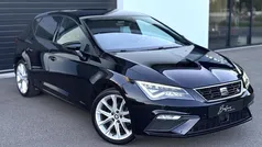 Zwart Gebruikt 2018 Seat Leon FR Hatchback | € 14.750 (Eerlijke prijs)
