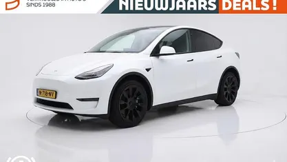 Wit Occasion 2021 Tesla Model Y Long Range AWD SUV | € 31.095 (Eerlijke prijs)