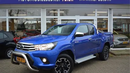 Occasion Toyota HiLux Edition 150 PK (110 kW) 2020 Blauw (metallic) Pickup