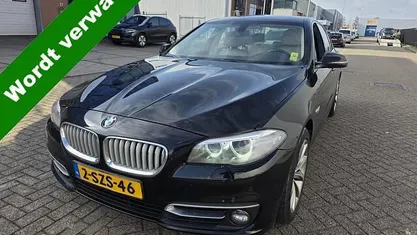 Occasion BMW 520 Luxury Line 184 PK (135 kW) 2014 Zwart Sedan