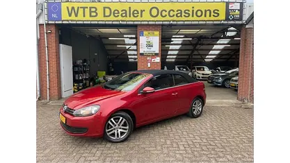 Occasion VW Golf Cabriolet 105 PK (77 kW) 2012 Rood Cabriolet