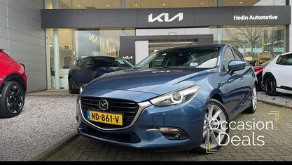 Blauw Gebruikt 2017 Mazda 3 Touring Sedan | € 15.745 (Eerlijke prijs)