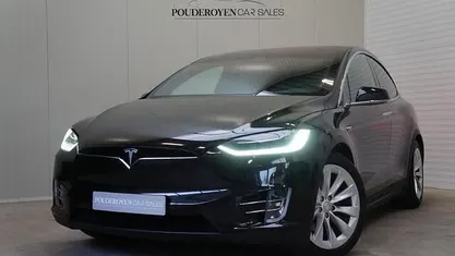 Zwart (metallic) Occasion 2018 Tesla Model X SUV | € 24.900 (Super prijs)