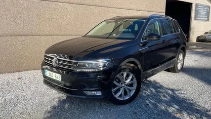 Zwart Gebruikt 2017 VW Tiguan Highline SUV | € 15.990 (Super prijs)