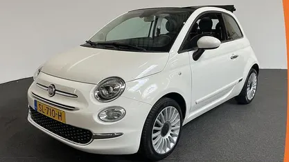 Wit Occasion 2018 Fiat 500C Lounge Cabriolet | € 8.490 (Goede deal)