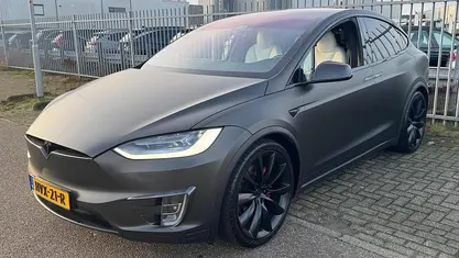 Grijs Gebruikt 2021 Tesla Model X Performance SUV | € 48.900 (Eerlijke prijs)