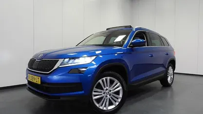 Occasion Skoda Kodiaq Business Line 2021 Blauw (metallic) SUV