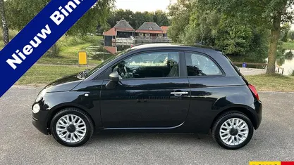 Zwart Occasion 2019 Fiat 500 Young Hatchback | € 8.999 (Eerlijke prijs)