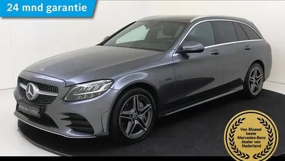 Grijs Occasion 2021 Mercedes C300 Business Stationwagen | € 33.500 (Eerlijke prijs)