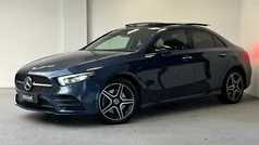 Blauw Gebruikt 2021 Mercedes A250 AMG line Sedan | € 30.195 (Eerlijke prijs)