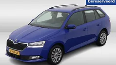 Blauw Gebruikt 2021 Skoda Fabia Ambition Stationwagen | € 13.450 (Goede deal)